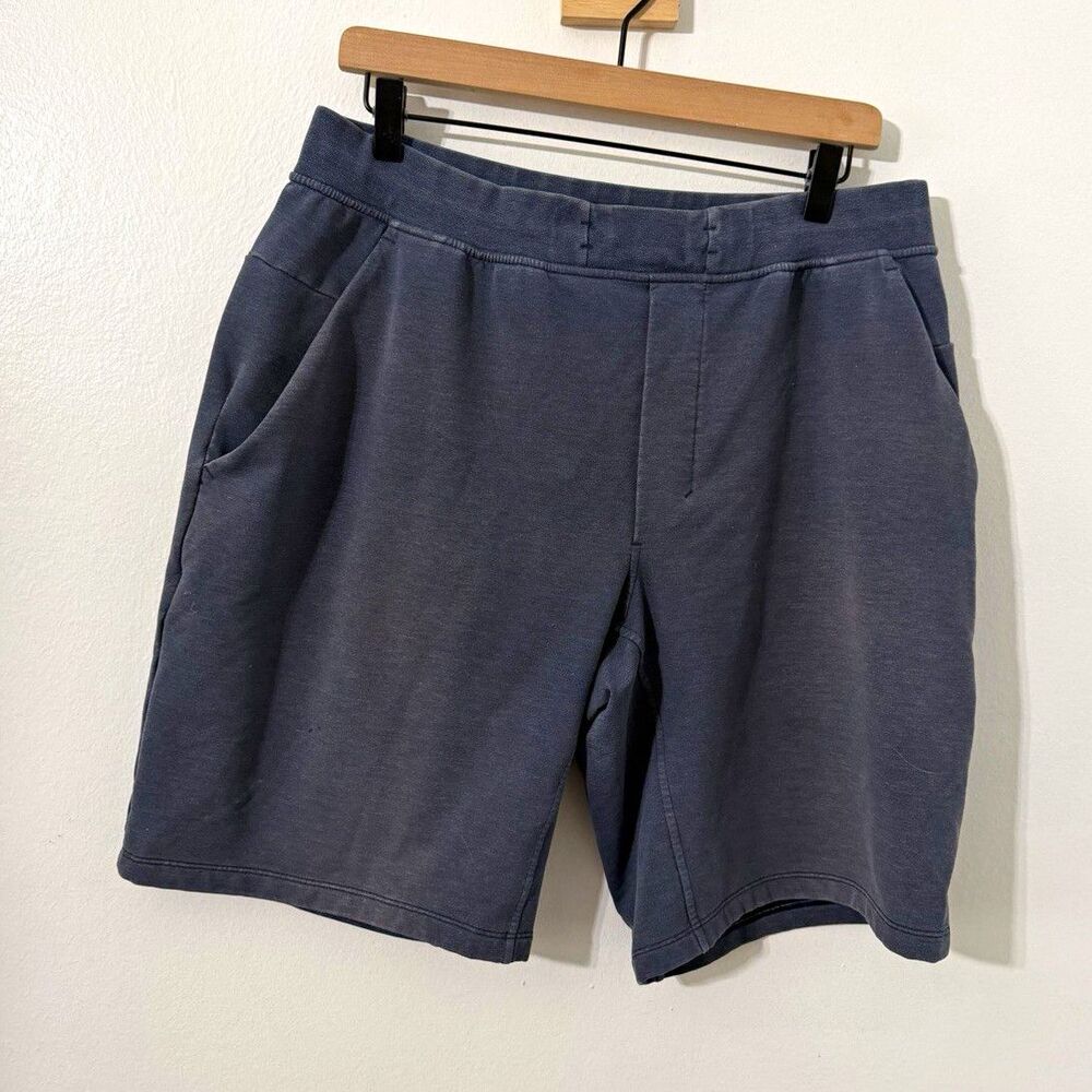 Lululemon Men’s City Sweat Short Heathered True Navy XL Loungewear Athletic